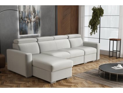 Sedací souprava Petrit I levá Paros světle šedá