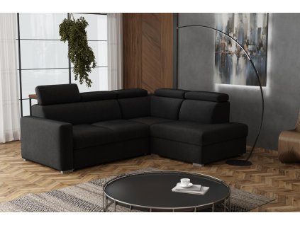 Sedací souprava Petrit II pravá Kronos černá