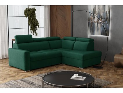 Sedací souprava Petrit II pravá Kronos zelená