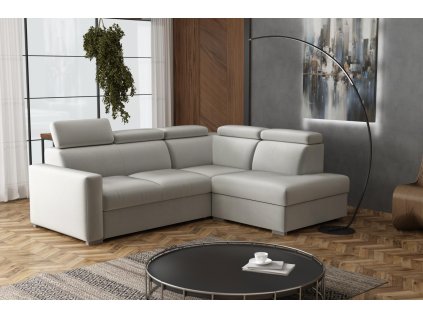 Sedací souprava Petrit II pravá Paros světle šedá