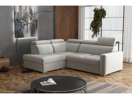 Sedací souprava Petrit II levá Paros světle šedá