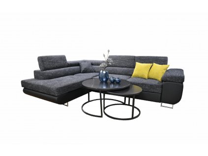 Sedací souprava Tony L černá