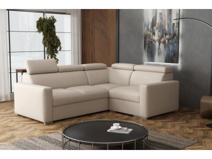 Sedací souprava Petrit III pravá Aragon béžová