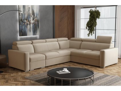 Sedací souprava Petrit V pravá Paros béžová