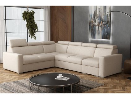 Sedací souprava Petrit V levá Aragon béžová