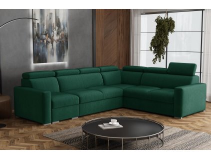 Sedací souprava Petrit V pravá Kronos zelená