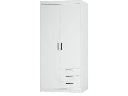 Skříň Enja 2D3S bílá
