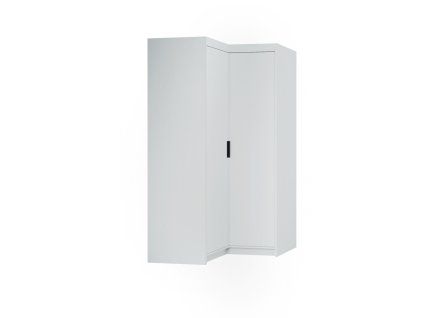 Skříň Enja 2D rohová bílá