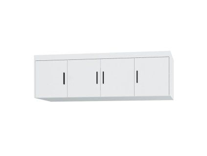 Nástavec na skříň Enja 4D bílý