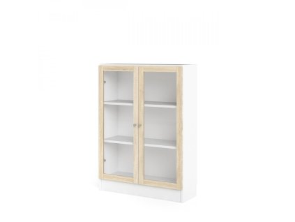 Regál Bask 71760/22 bílá/dub sonoma