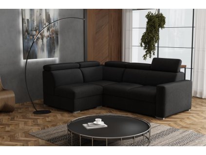 Sedací souprava Petrit VII levá Kronos černá