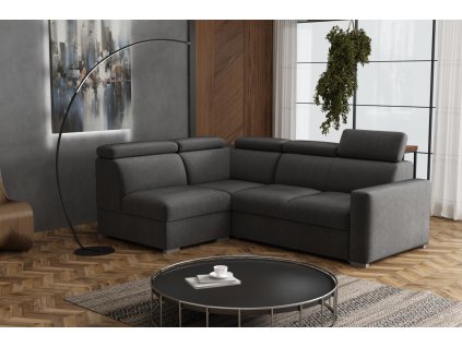 Sedací souprava Petrit VII levá Kronos šedá