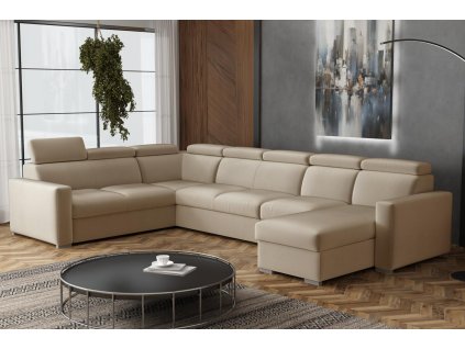 Sedací souprava Petrit U1 pravá Paros béžová