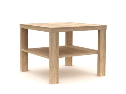 Bradop konferenční stůl Lubko 55×55 (Barevné provedení P - PŘÍRODNÍ)