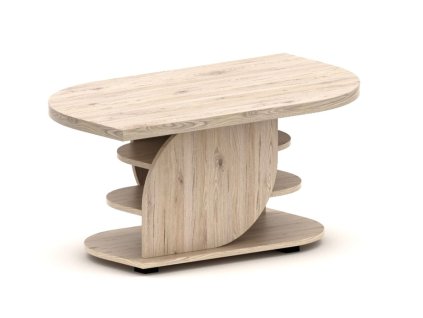 BRADOP Konferenční stůl DAN 110x64 (Barevné provedení P - PŘÍRODNÍ)