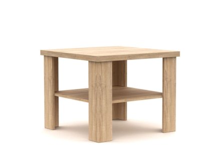 BRADOP Konferenční stůl ALBERT 70x70 (Barevné provedení P - PŘÍRODNÍ)