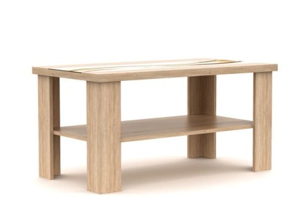 BRADOP Konferenční stůl KAROL 60x110 (Barevné provedení DS - DUB SONOMA)