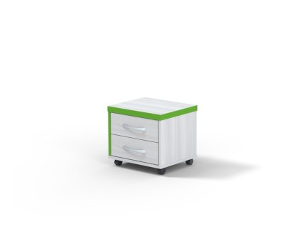 BRADOP Kontejner na kolečkách CASPER ELIOT (Barevné provedení P - PŘÍRODNÍ)