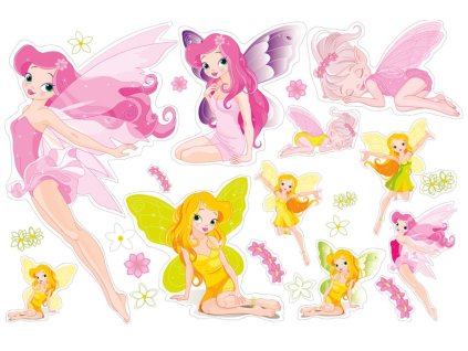 Casper - samolepky víly