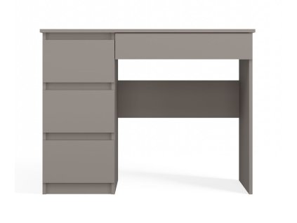 Psací stůl Miles L šedá jíl