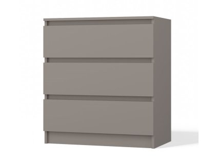 Komoda Malvína M3 šedá jíl