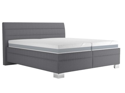 Postel Veneta 160x200 Ashley tmavě šedá