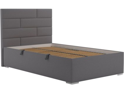 Postel Toriana 120x200 tmavě šedá