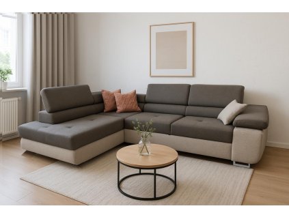 Sedací souprava Dolly L šedá Neve