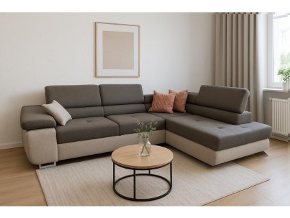 Sedací souprava Dolly P šedá Neve