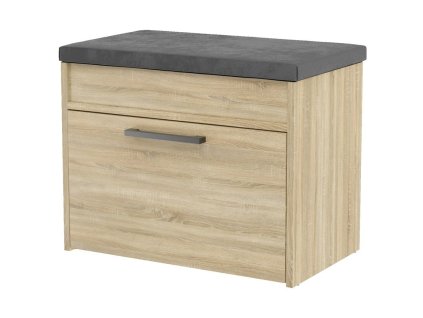 Botník se sedákem Pargas MINI dub sonoma