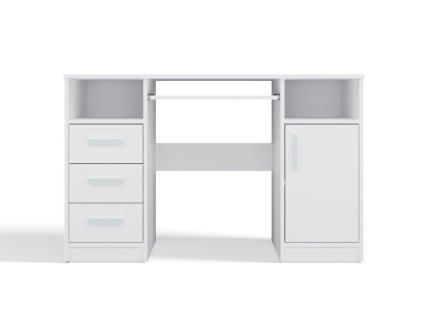 Psací stůl Delvin bílá