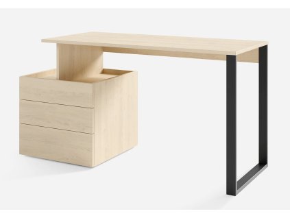 Psací stůl s kontejnerem Salsa 12 L/P