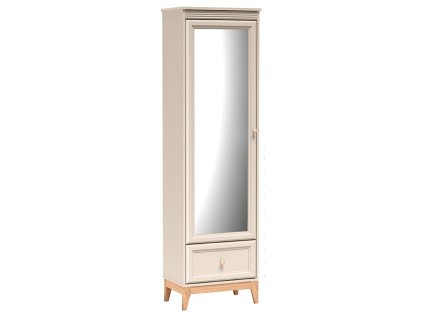 windsor 18 szafa jednodrzwiowa z lustrem szuflada drazkiem na nozkach elegancka s USQguh5