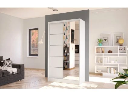 Skříň Diem III 100 - bílá