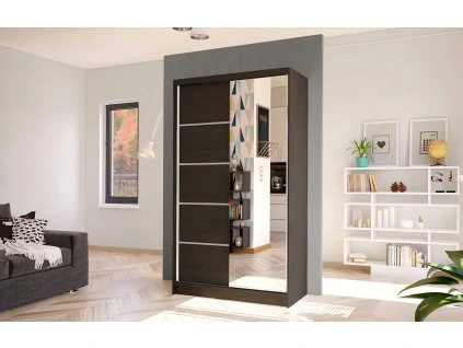 Skříň Diem III 100 - choco