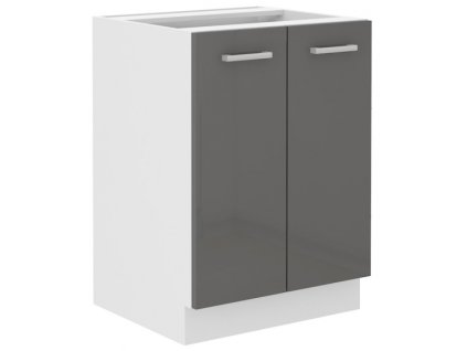 Kuchyňská skříňka Sonia šedý lesk - dolní 60 D 2F
