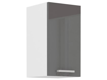 Kuchyňská skříňka Sonia šedý lesk - horní 30 G-60 1F