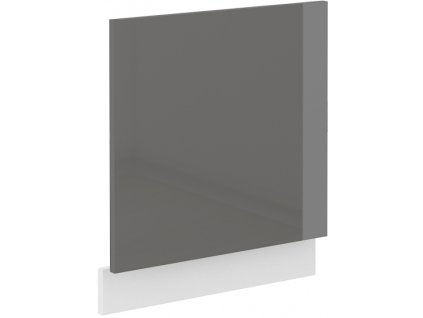 Kuchyňská skříňka Sonia šedý lesk - ZM 570 x 596 dvířka pro vestavnou myčku