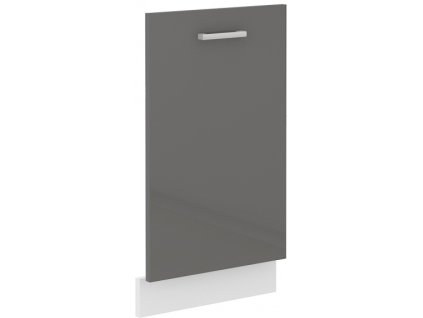 Kuchyňská skříňka Sonia šedý lesk - ZM 713 x 446 dvířka pro vestavnou myčku