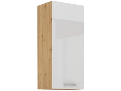Kuchyňská skříňka Artisan bílý lesk - horní 40 G-90 1F