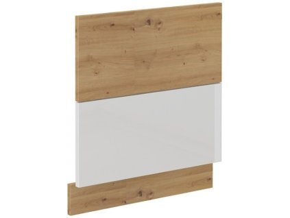 Kuchyňská skříňka Artisan bílý lesk - ZM 570 x 596 dvířka pro vestavnou myčku