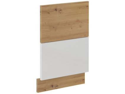 Kuchyňská skříňka Artisan bílý lesk - ZM 570 x 446 dvířka pro vestavnou myčku