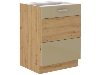 Kuchyňská skříňka Artisan cappucino lesk - dolní 60 D 1F