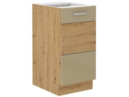 Kuchyňská skříňka Artisan cappucino lesk - dolní 40 D 1F