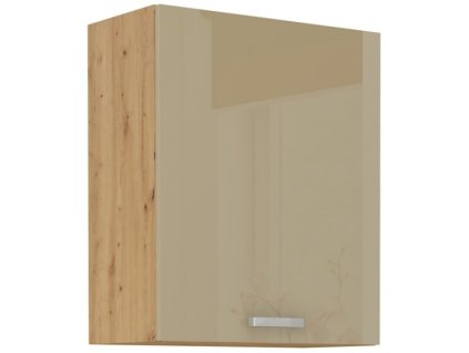 Kuchyňská skříňka Artisan cappucino lesk - horní 60 G-72 1F