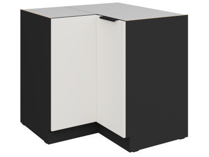 90x90 DN 2F BB ARIA WH BL