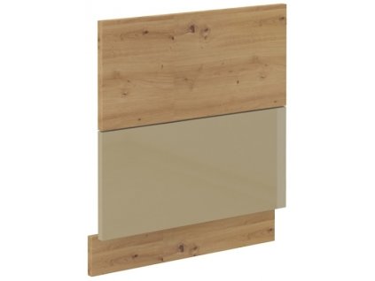 Kuchyňská skříňka Artisan cappucino lesk - ZM 570 x 596 dvířka pro vestavnou myčku