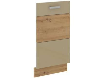 Kuchyňská skříňka Artisan cappucino lesk - ZM 713 x 446 dvířka pro vestavnou myčku