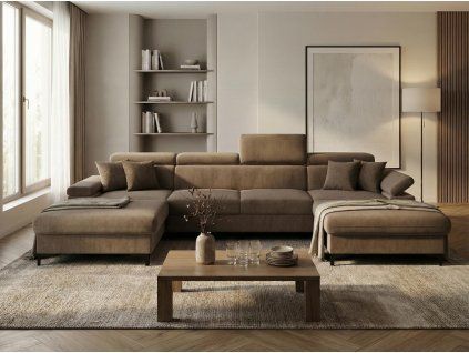 Sedací souprava Apolena U - Monolith 09