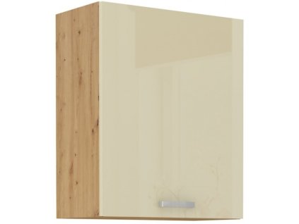 Kuchyňská skříňka Artisan krémový lesk - horní 60 G-72 1F